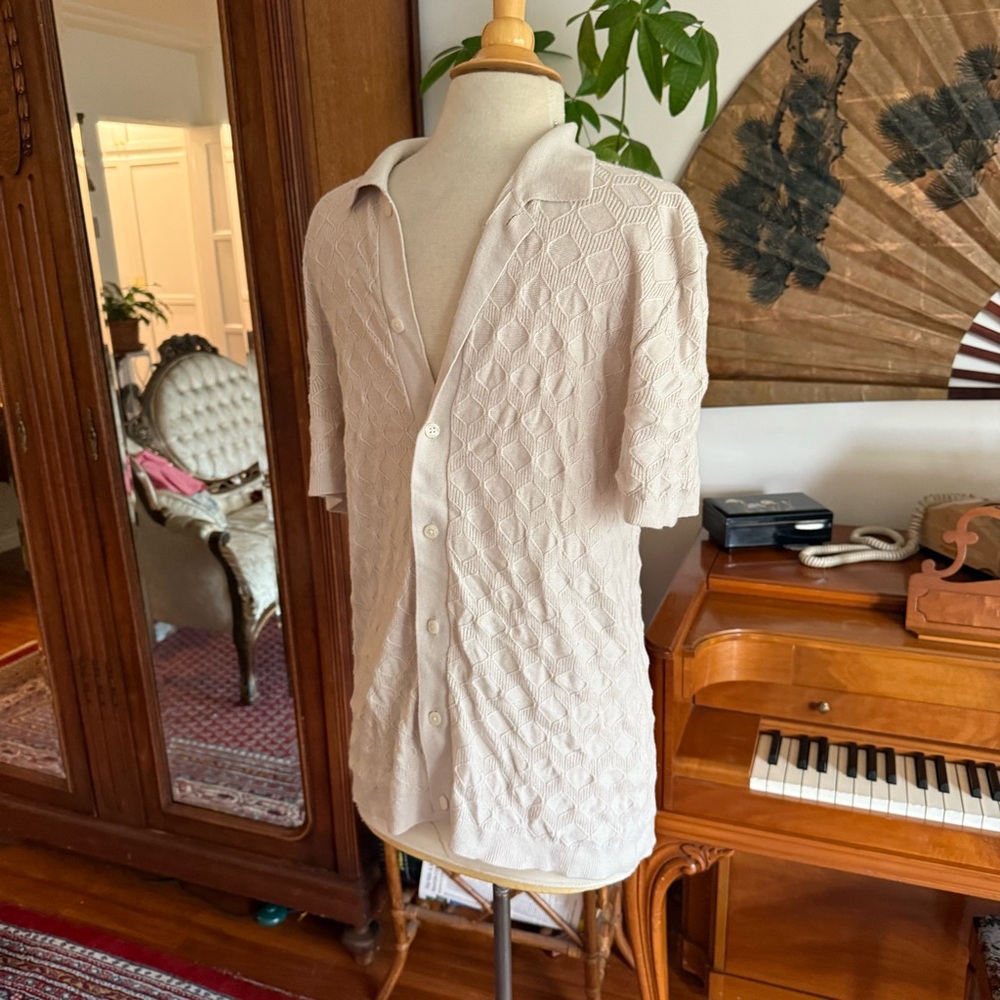 Knit Button-up